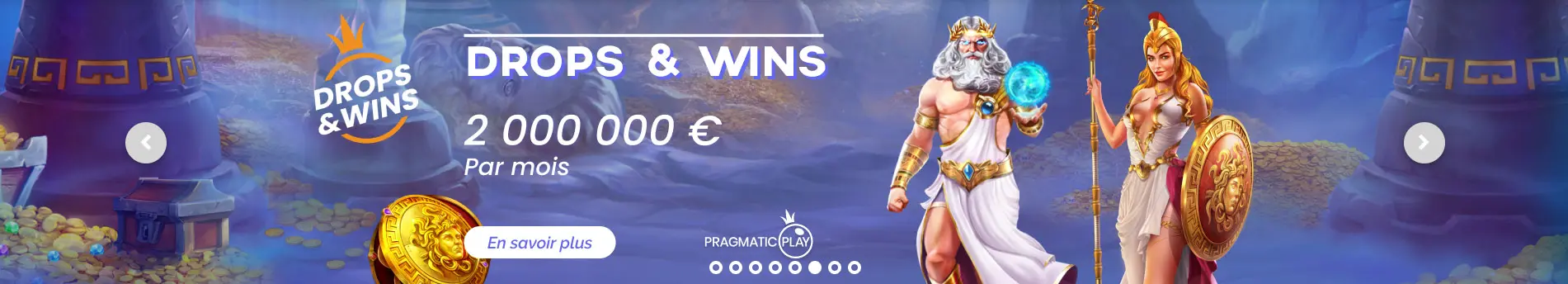 Drop and Wins GOLDEN EURO CASINO