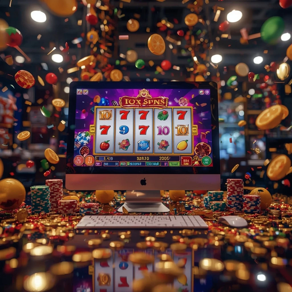 slot machine sul monitor di GOLDEN EURO CASINO