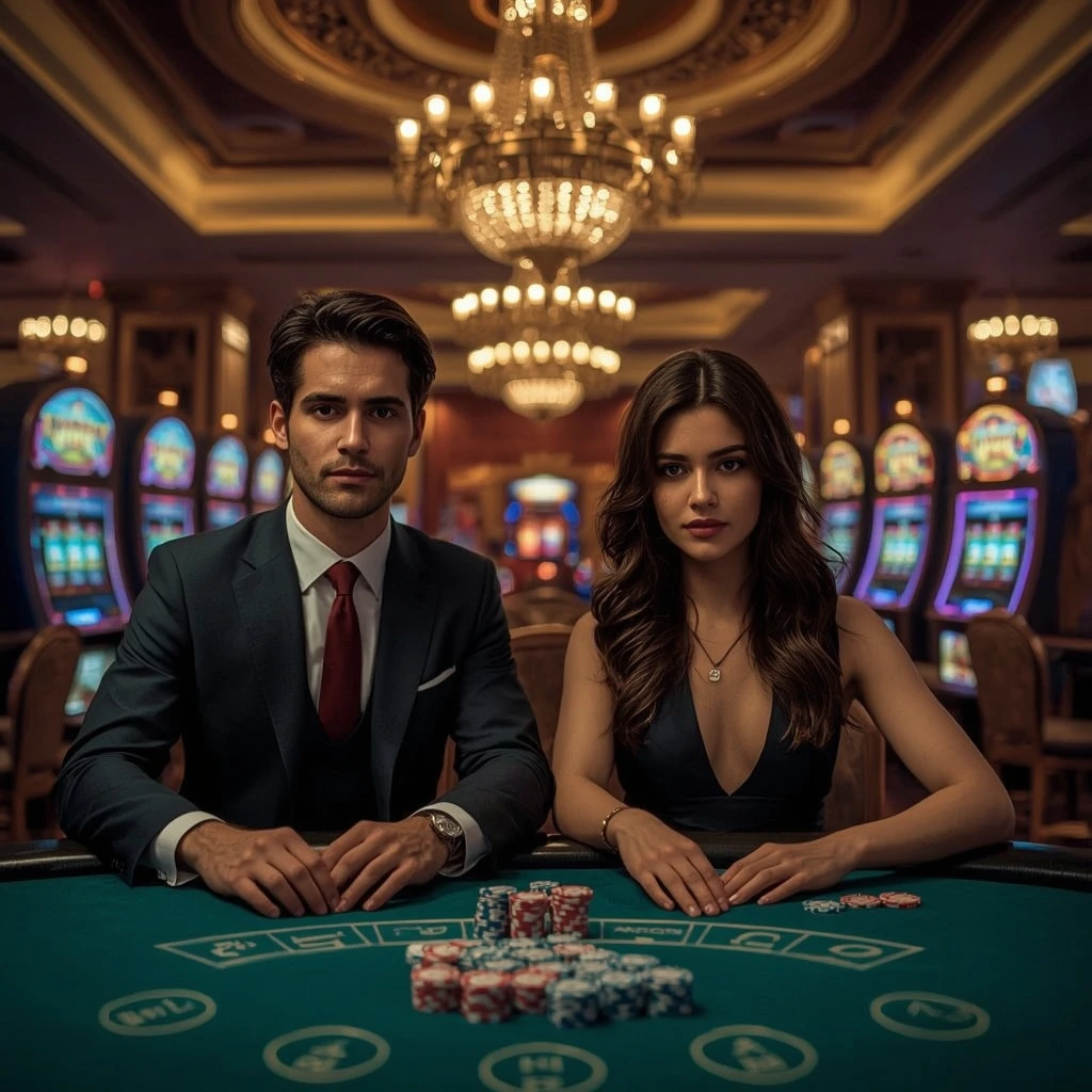 Due giocatori di poker al GOLDEN EURO CASINO